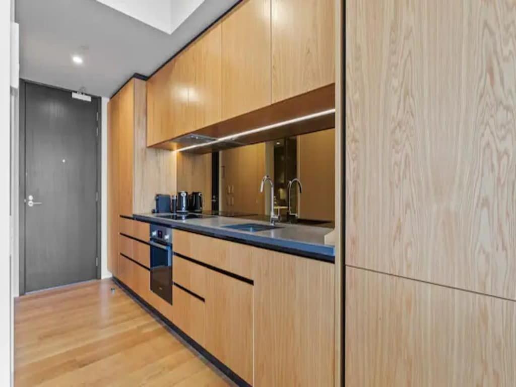 Modern One Bedroom Apartment In Wynyard Quarter 오클랜드 외부 사진