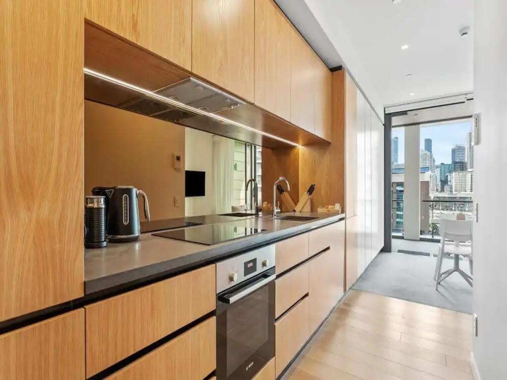 Modern One Bedroom Apartment In Wynyard Quarter 오클랜드 외부 사진