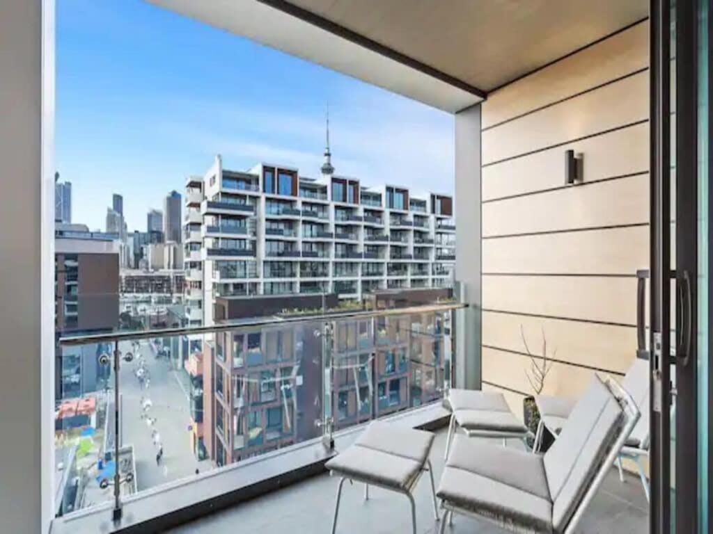 Modern One Bedroom Apartment In Wynyard Quarter 오클랜드 외부 사진